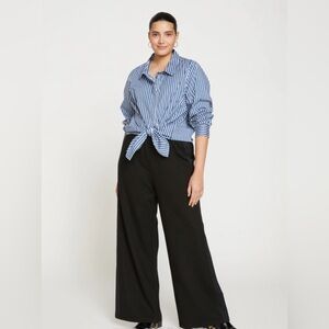 NWOT Universal Standard Black Wide Leg Pants